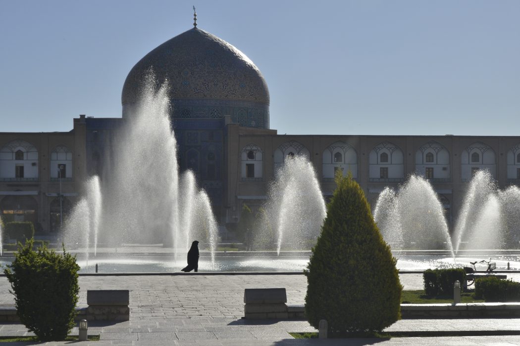 Naqsch-e-Dschahān-Platz, auch Maidan Platz, Isfahan, Iran 2015